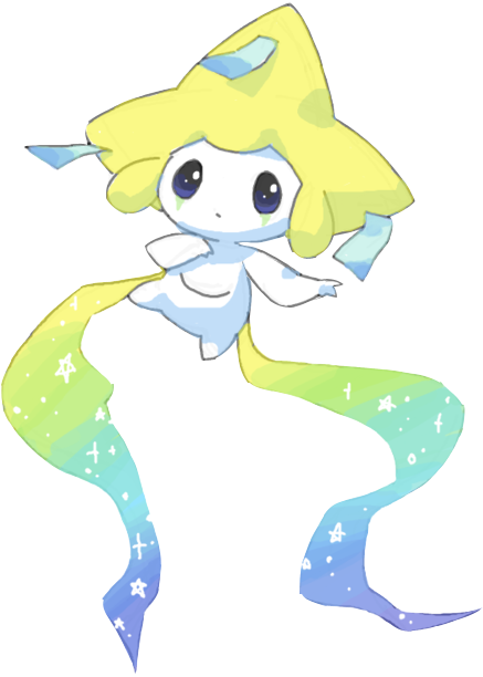 Jirachi - Kawaii Jirachi Pokemon (446x629), Png Download