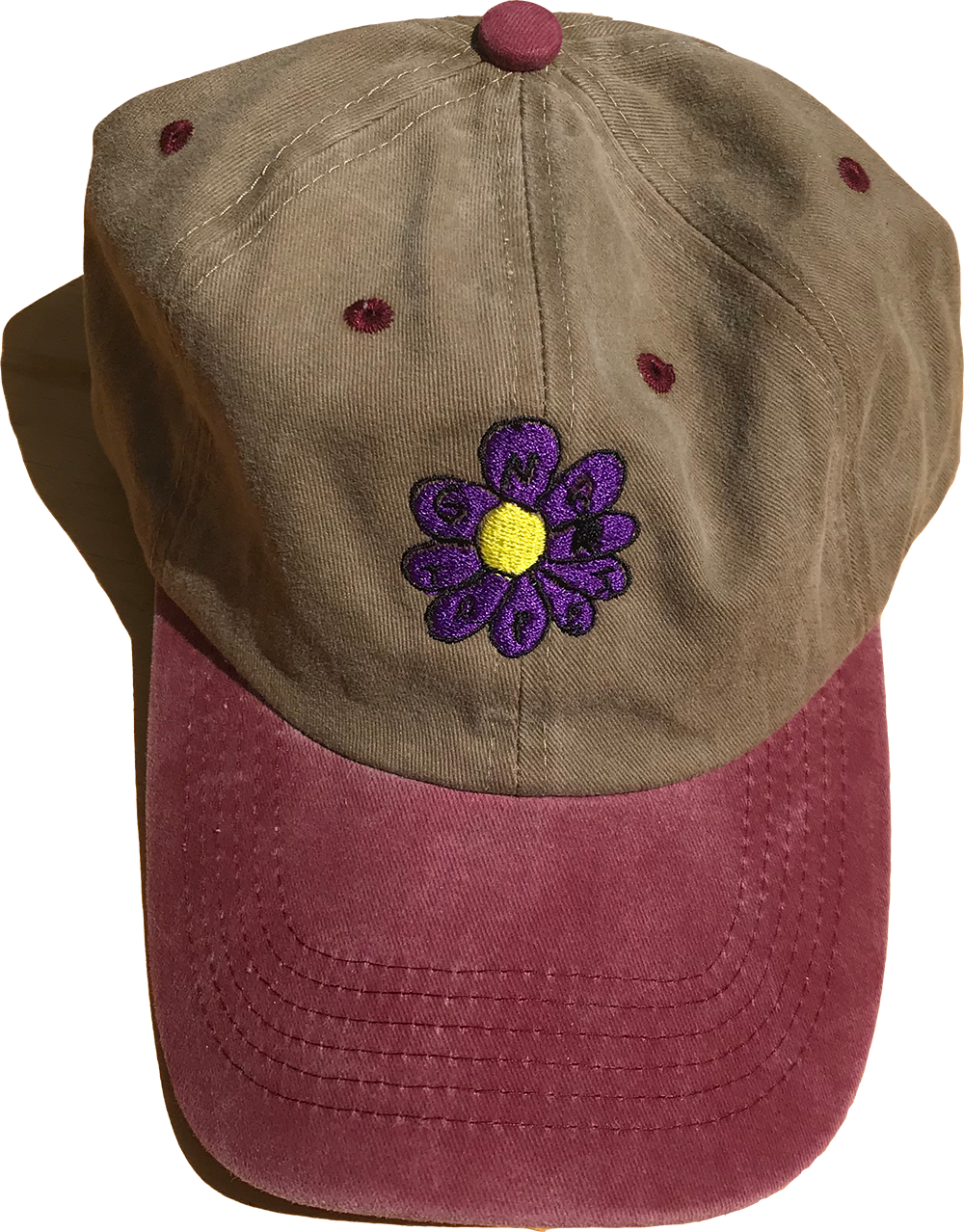 Gnar Flower Dad Cap - ÷ Dad Cap (1000x1278), Png Download