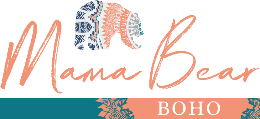 Mama Bear Boho - Boho-chic (928x504), Png Download