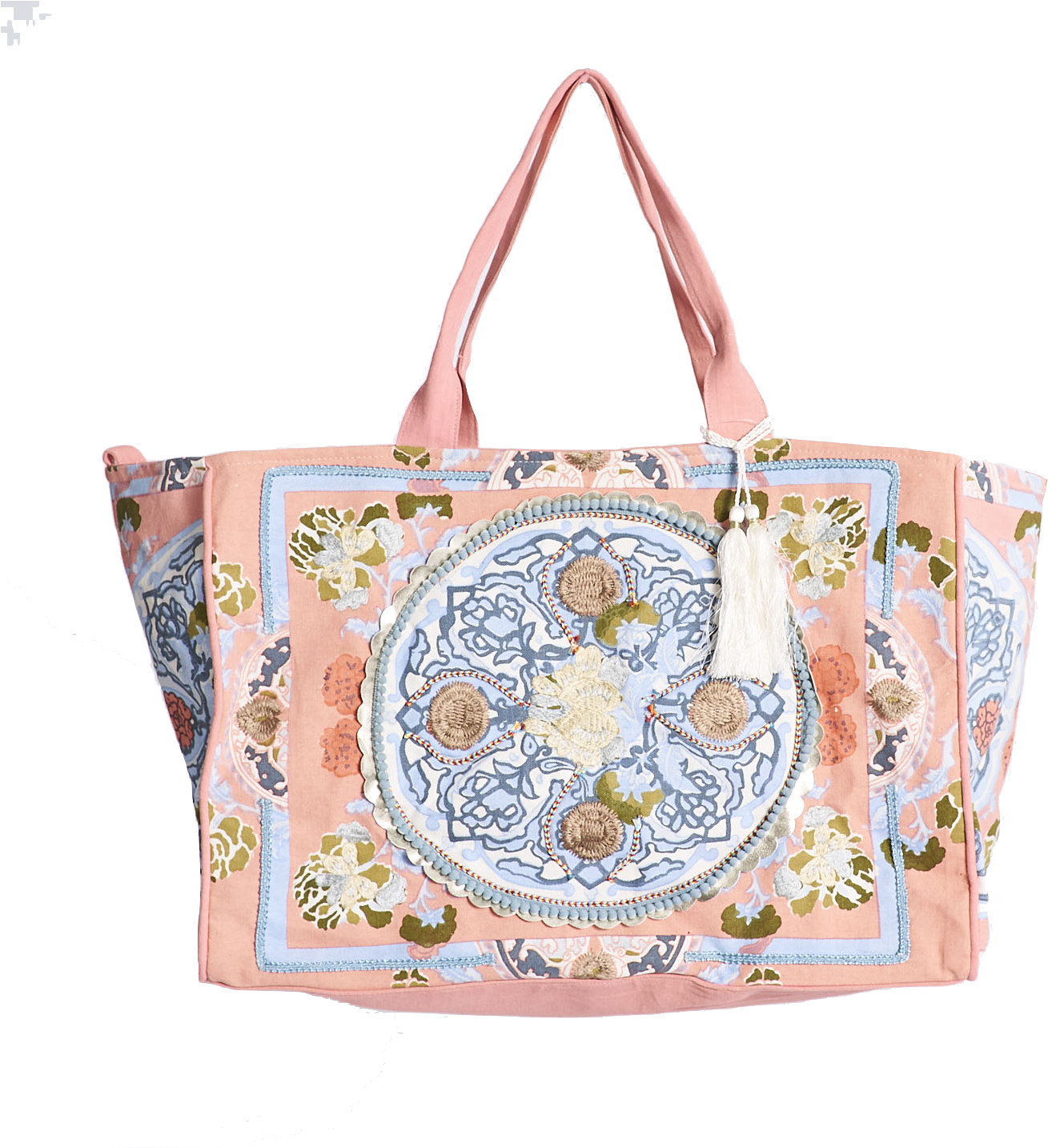 Boho Beach Bag Coral - Boho Bags Online (1600x1432), Png Download
