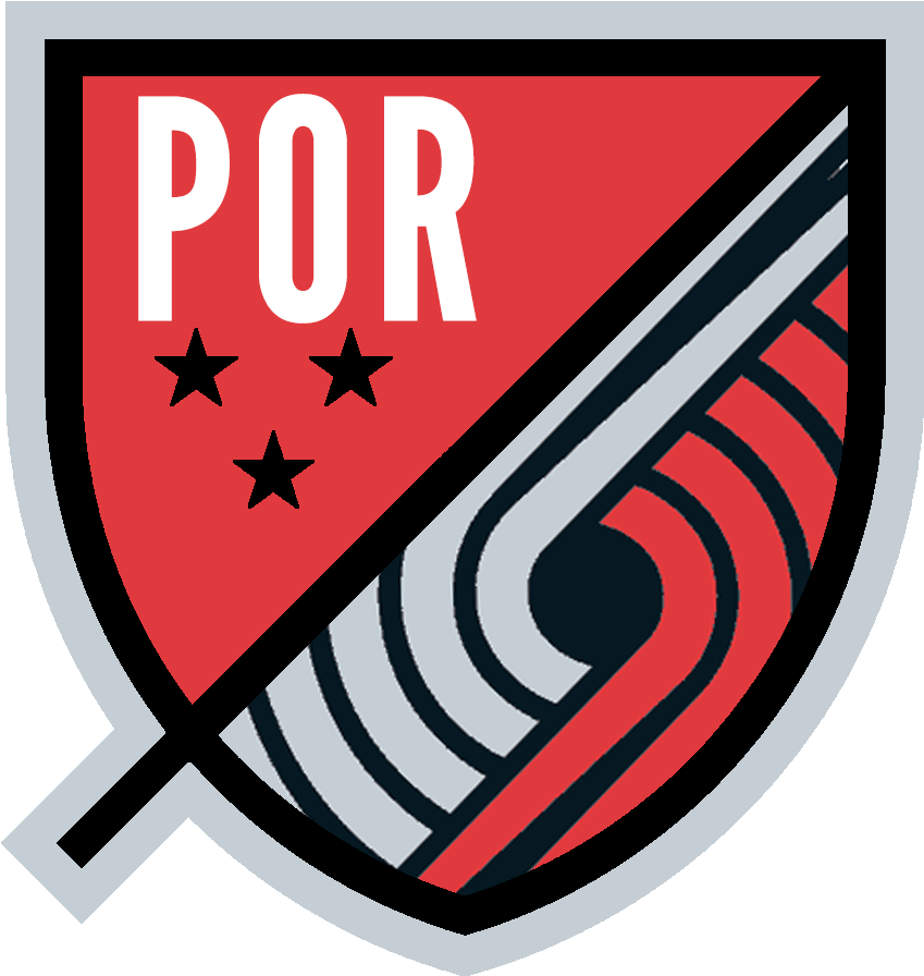 Via Thisisamormon, Imgur - Portland Trail Blazers (1000x1054), Png Download