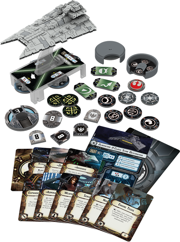 Gladiator Sd Product Shot V3 - Star Wars Armada Wave 5 (600x805), Png Download