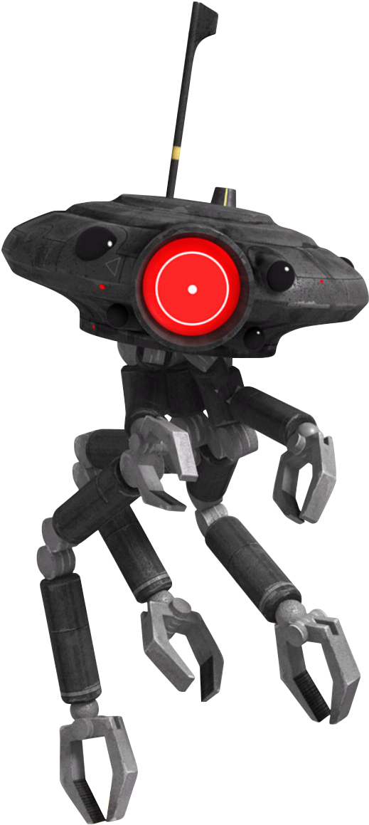 Id9 Seeker Dro - Star Wars Battlefront 2 Probe Droid (583x1222), Png Download