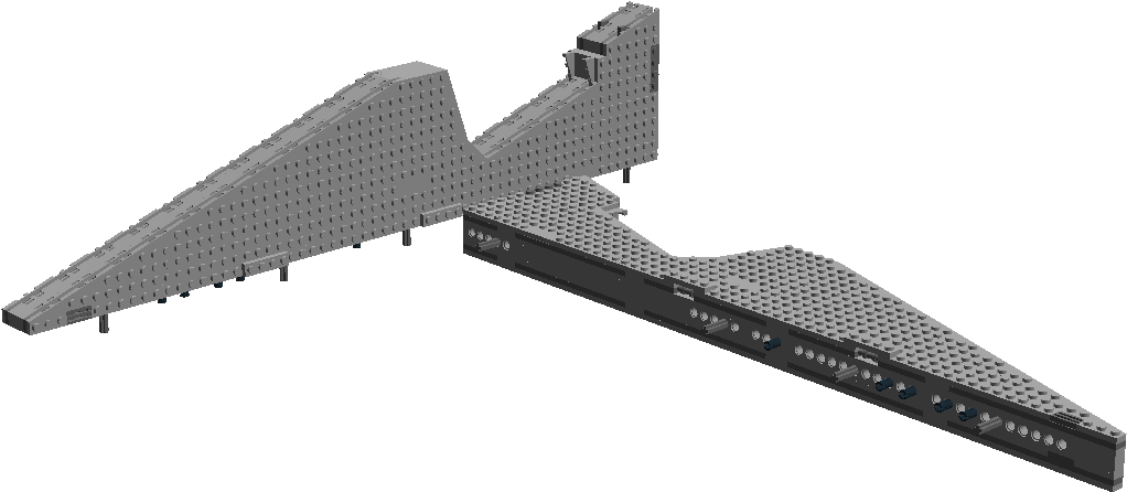 Star Destroyer Sword Whole3 - Northrop Grumman B-2 Spirit (1021x576), Png Download