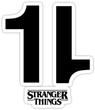 11 Stranger Things - Stranger Things 34 Sleeves Raglan Long Sleeve (375x360), Png Download