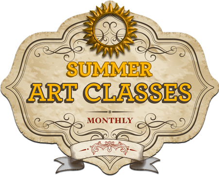 Summer Monthly Art Classes - Schmitt's Saloon (450x370), Png Download