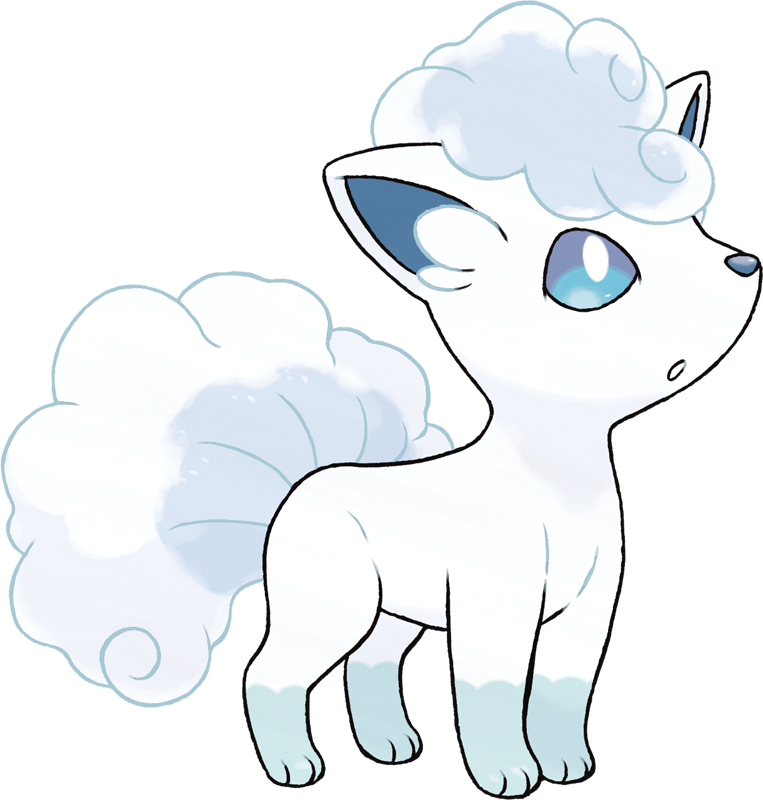 Data Width="700" Data Numposts="5" Data Colorscheme="dark"> - Pokemon Vulpix Alola Form (763x800), Png Download