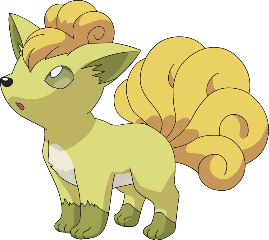 Shiny Vulpix Ag - Pokemon Vulpix (866x772), Png Download