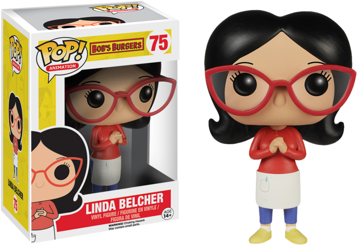 Linda Belcher Pop Vinyl Figure - Pop Vinyl Bobs Burgers (768x548), Png Download