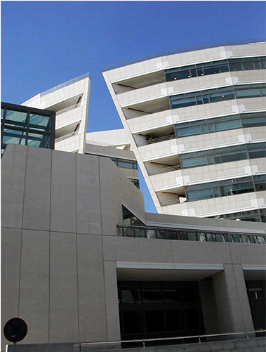 Fachada En Hormigón Para World Trade Center - Commercial Building (768x500), Png Download