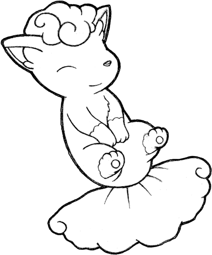 037 Alolan Vulpix By Realarpmbq - Alola (887x900), Png Download