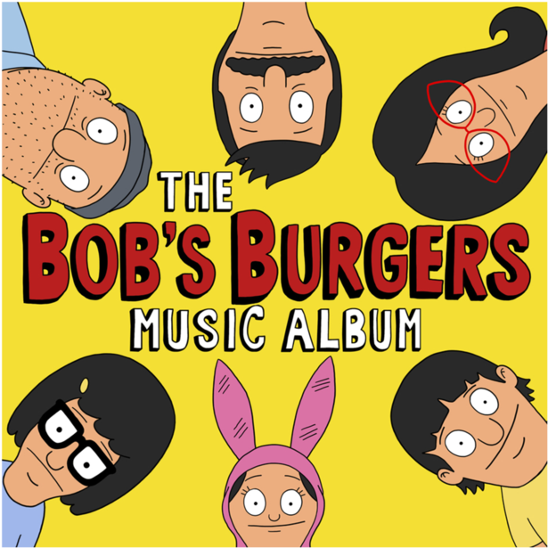 Bob's Burgers Music Album / Bob's Burger's Cd - Bob's Burgers Music Album Vinyl Record (1024x1024), Png Download