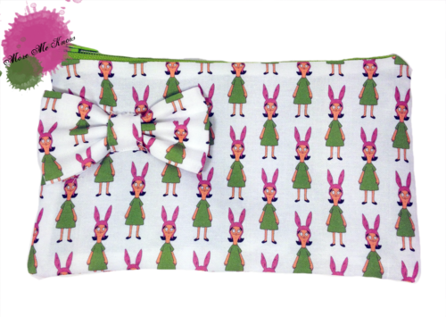 Bob's Burgers, Louise Belcher, And Bobs Burger Image - Bob's Burgers Pencil Case (500x355), Png Download