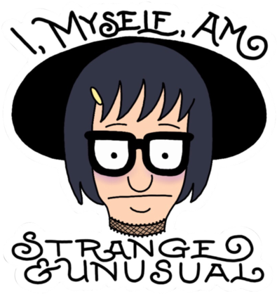 Beetlejuice Bob's Burgers Sticker - Bobs Burgers Sticker Pack (545x600), Png Download