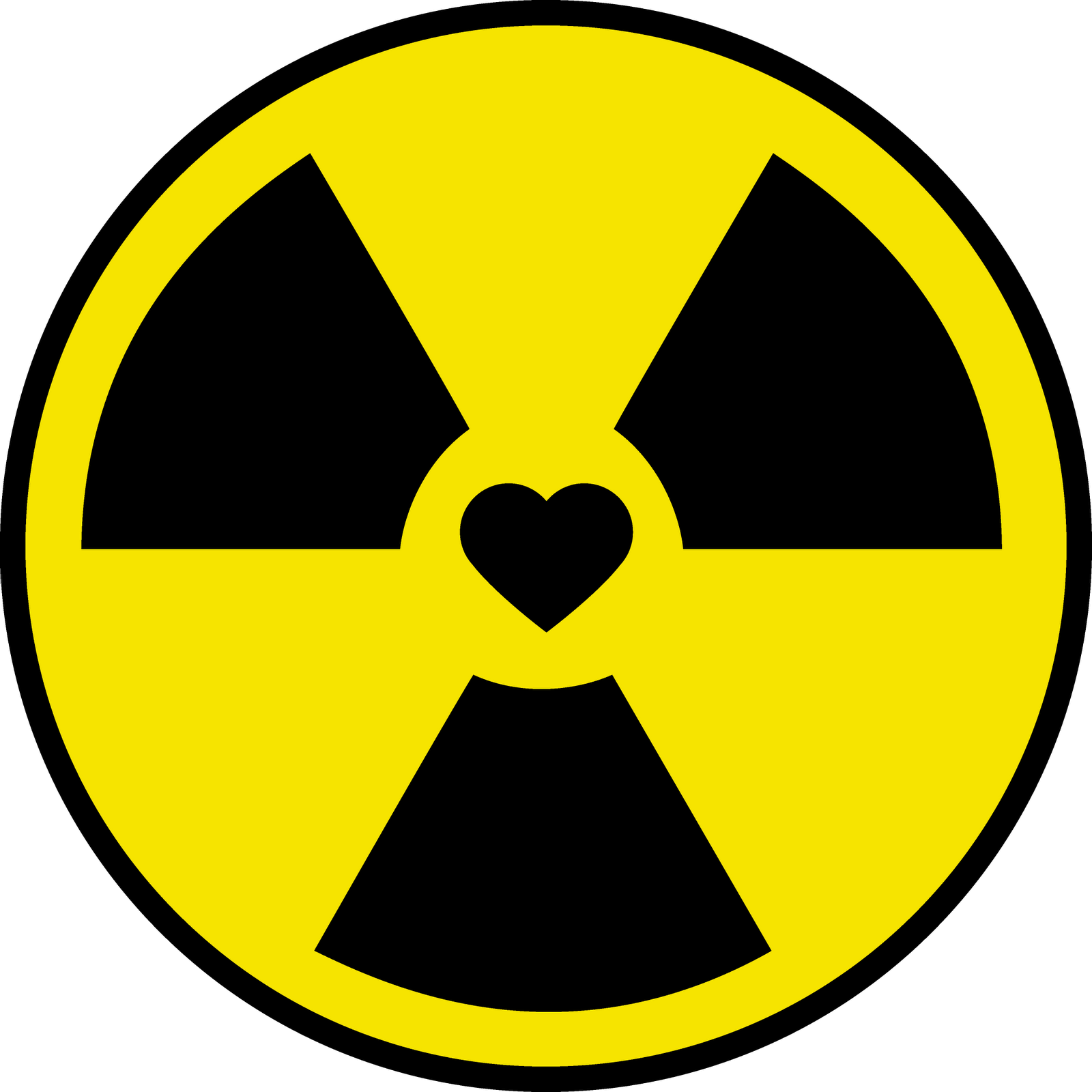 Toxic Heart - Radio Active (1024x1024), Png Download