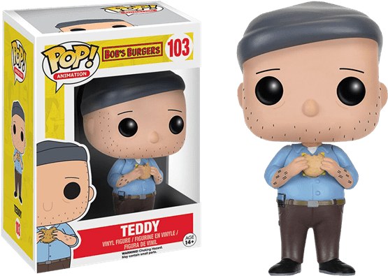 Teddy Funko Pop Bob's Burgers (600x600), Png Download