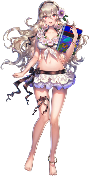 Full Portrait Corrin (nohrian Summer) - Fire Emblem Heroes Corrin (500x600), Png Download