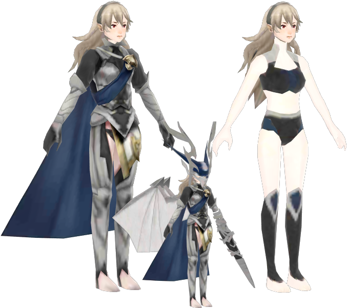 Download Zip Archive - Fire Emblem Warriors Corrin (750x650), Png Download