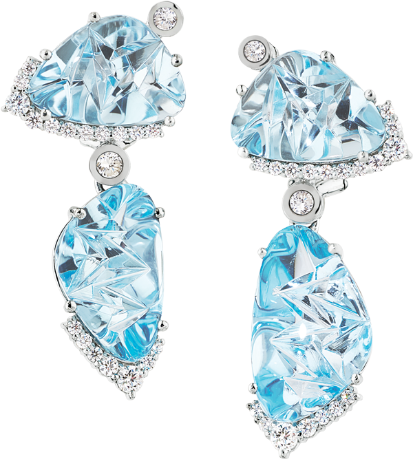 160337 - Earring (870x870), Png Download
