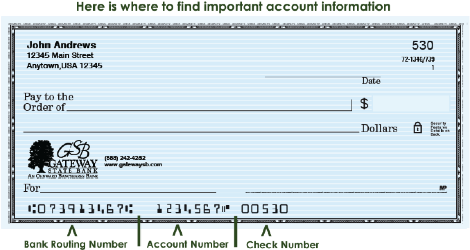 Download Check Image With Routing Number Account Number And