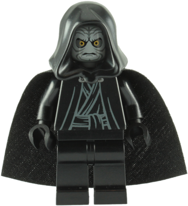 Download Lego Emperor Palpatine Minifigure Full Size PNG Image PNGkit