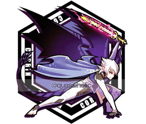 Corrin & (f) Acrylic Charm - Cartoon (480x480), Png Download