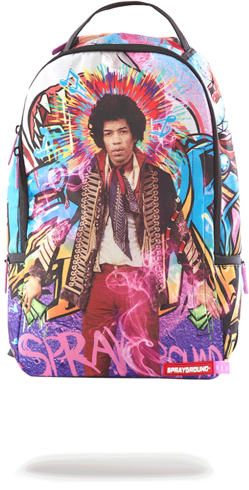 Sprayground Jimi Hendrix Dream - Buzz Aldrin Sprayground (940x1200), Png Download
