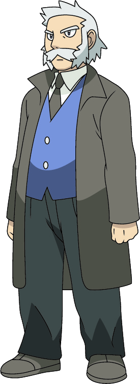 Pokemon Diamond And Pearl Brock - Pokemon Professor Rowan (275x753), Png Download