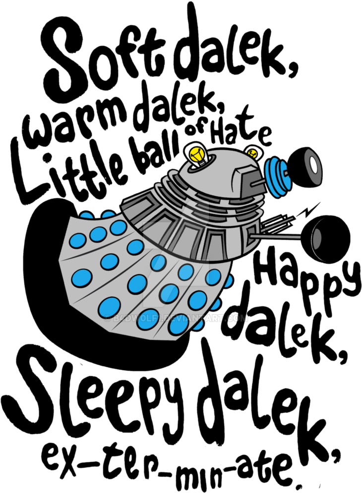 Soft Dalek - Soft Dalek Warm Dalek (774x1032), Png Download