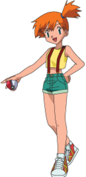 Misty - Pokemon Misty (300x618), Png Download