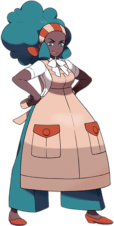 There's Not Much Reason For Her To Even Have An Apron - Lenora Black And White (370x732), Png Download