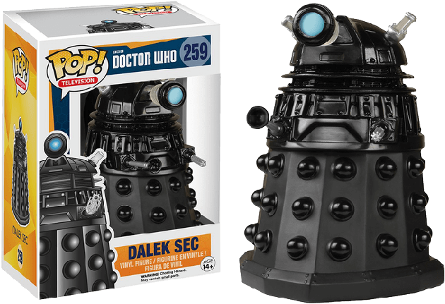 Dalek Sec Pop Vinyl Figure - Doctor Who Dalek Pop (650x466), Png Download