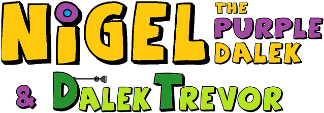 This Is The Home Of Nigel, The Purple Dalek - Dalek (900x247), Png Download