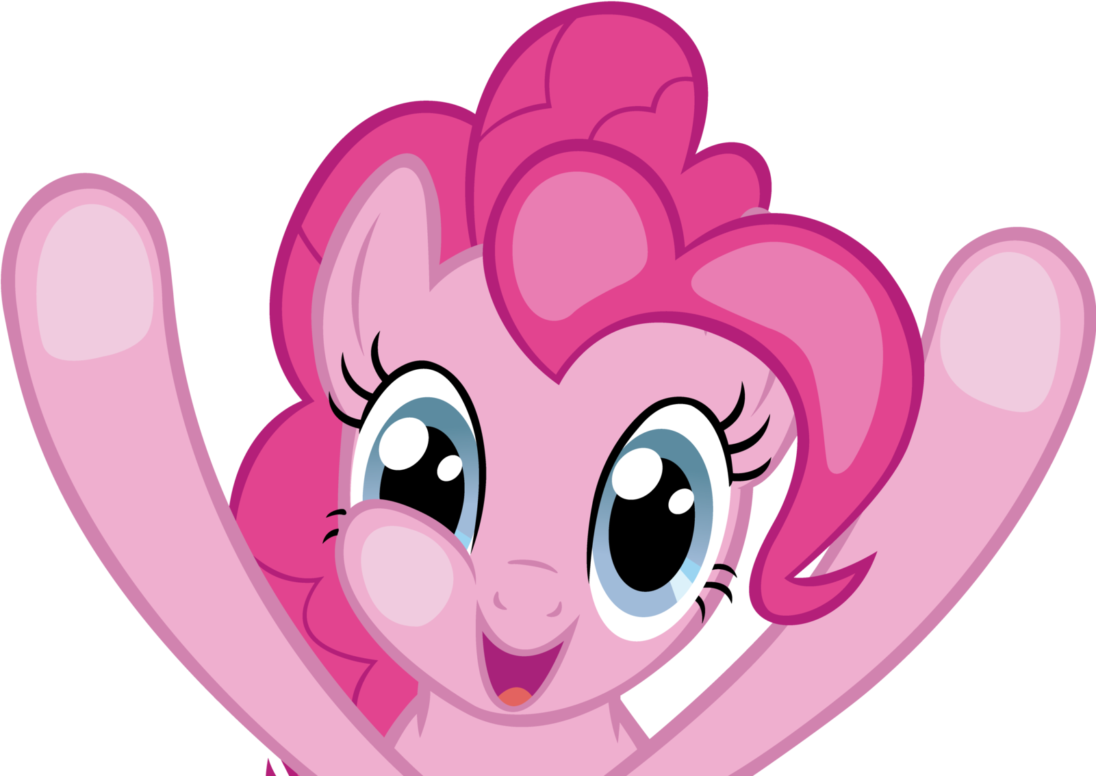 Pinkie Pie 4th Wall By - Pinkie Pie Png (1600x1600), Png Download