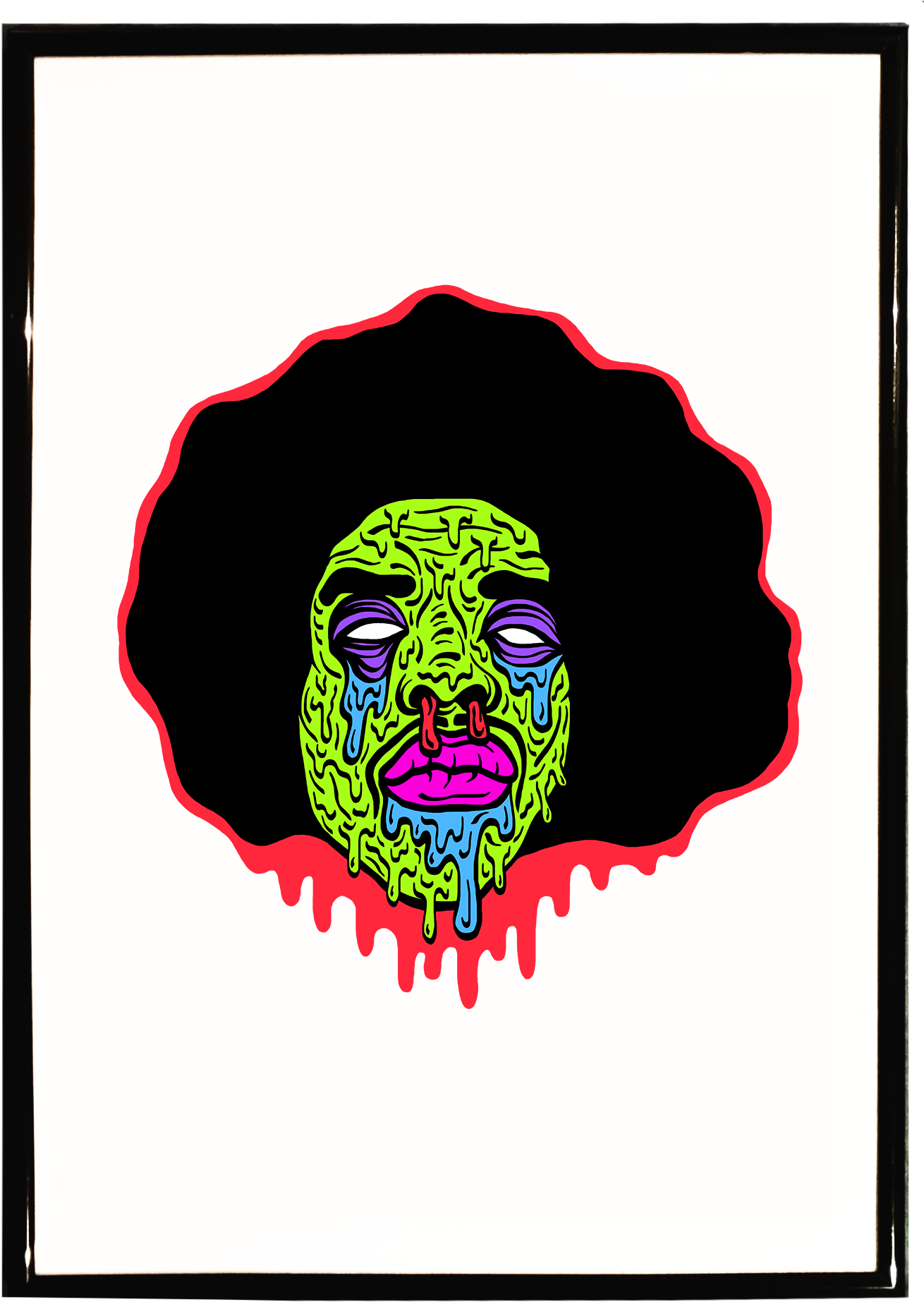 Zombie Jimi Hendrix - Jimi Hendrix (2000x2000), Png Download