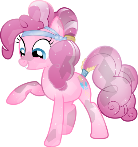 449px-crystal Pinkie Pie - Crystal Pinkie Pie Png (449x480), Png Download