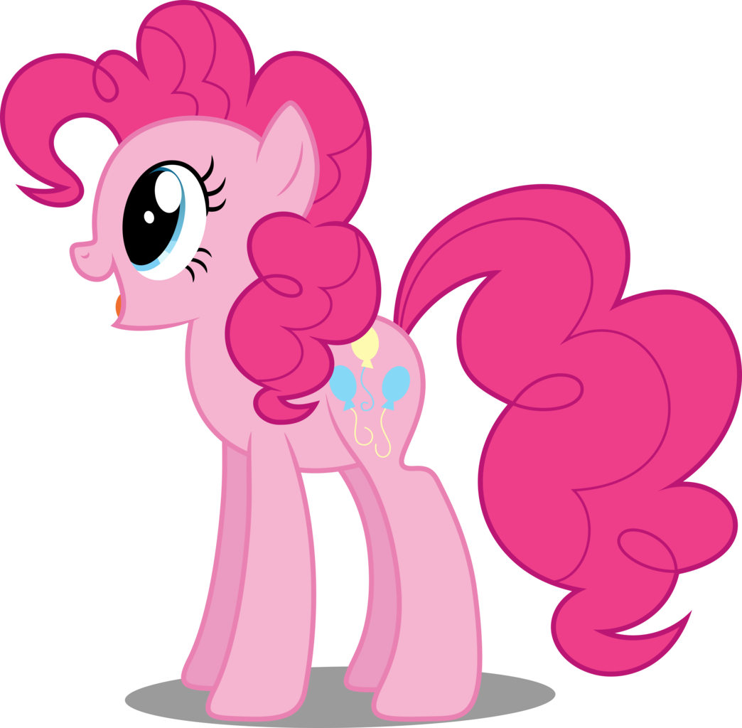 Pony Vector Pinkie Pie - My Little Pony Pinkie Pie Angry (1044x1024), Png Download