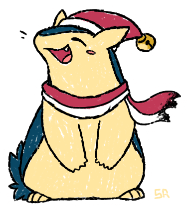 Png - Cute Typhlosion (452x449), Png Download