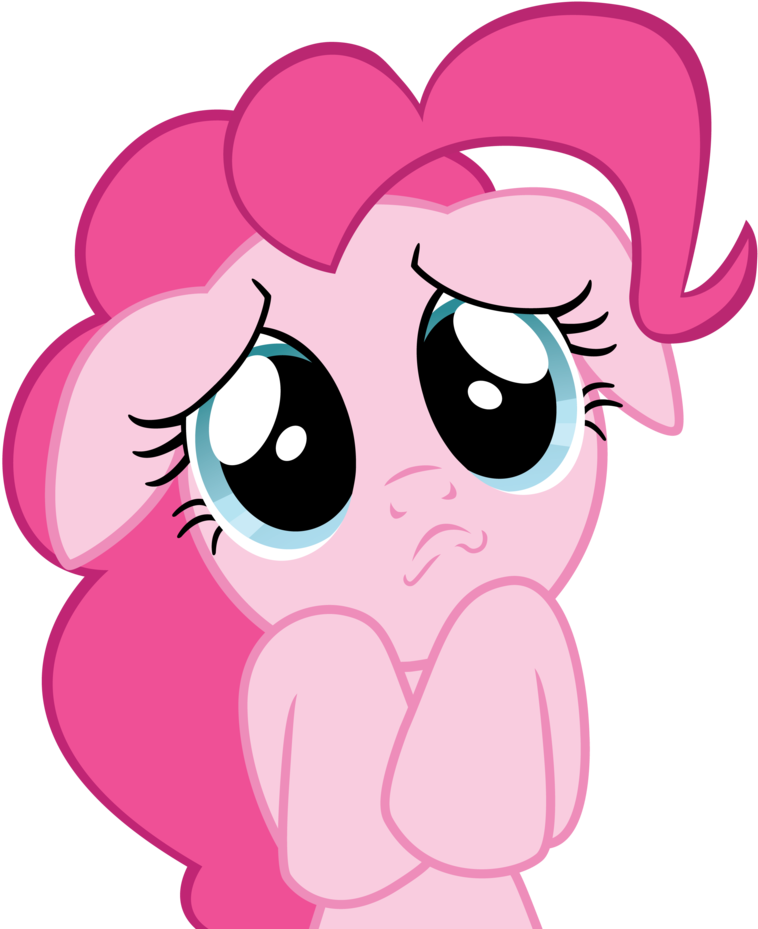 Sad Pinkie Pie By Erisgrim-d51ekn5 - Love You My Little Pony (900x990), Png Download