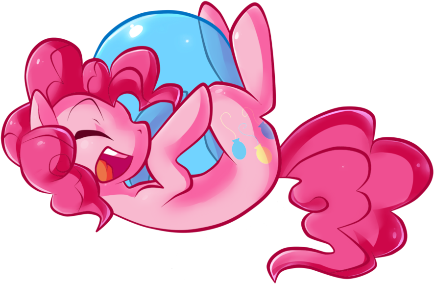 Artist Night-ferocity Balloon P - Pinkie Pie X Balloon (900x680), Png Download