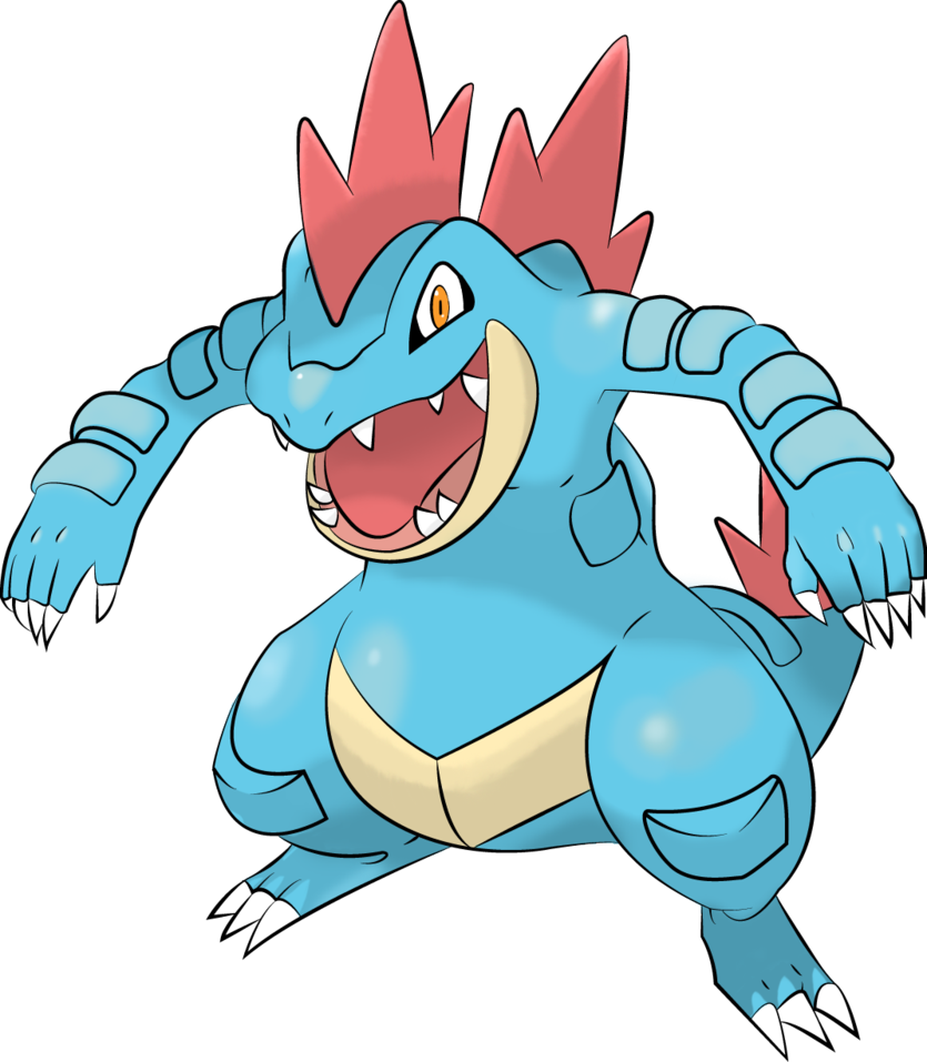 View Samegoogleiqdbsaucenao Feraligatr By Hardvector-d31kaus - Pokemon Feraligatr (835x957), Png Download