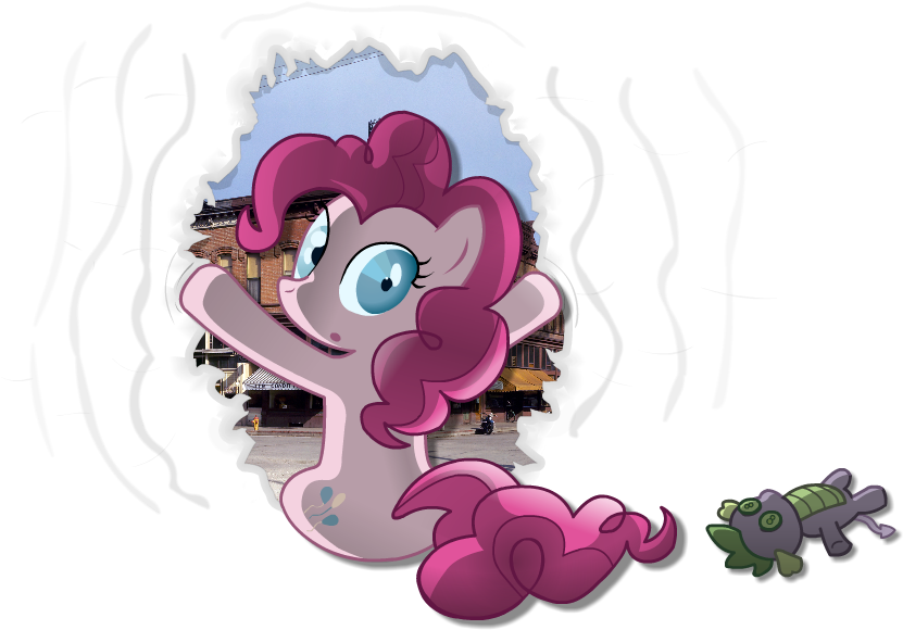 Pinkie Pie Twilight Sparkle Rainbow Dash Rarity Applejack - Pinkie Pie 4th Wall Break (850x600), Png Download