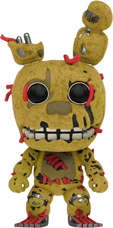 Five Nights At Freddy's - Springtrap Pop (380x767), Png Download