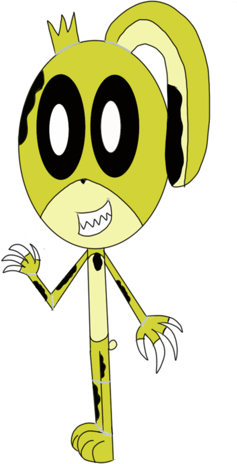 Springtrap With Claws - Cartoon (600x960), Png Download