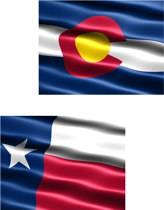 Tiago Title Serving In Texas And Colorado - Flag (812x802), Png Download