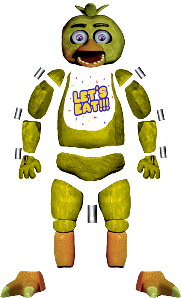 Free Download Five Nights At Freddy's Freddy, Bonnie, - Fnaf Chica Resource Pack (720x1110), Png Download