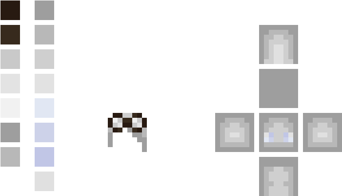 The Head Of My Undertale Minecraft Roleplay Oc - Graphic Design (830x490), Png Download