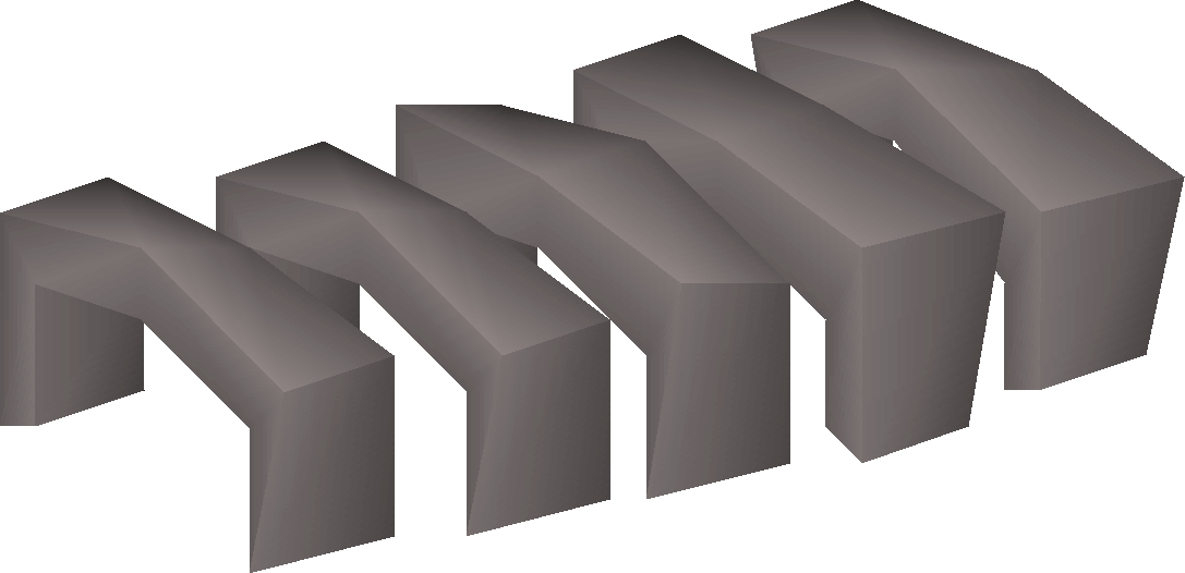 Skull Staple Detail - Architecture (1087x526), Png Download