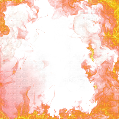 Ef Feu Jaune Yellow Rouge Red - Blue Fire Frame Png (400x400), Png Download