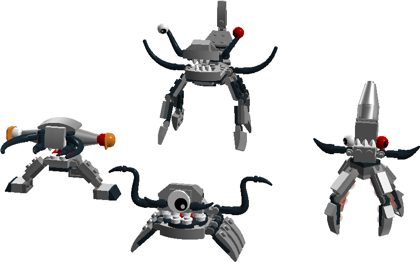 Flexers As Robots - Action Figure (1034x833), Png Download